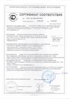 2020.02.06 Кольчугино - Приложение 2 к сертификату изделия системы водосточной.