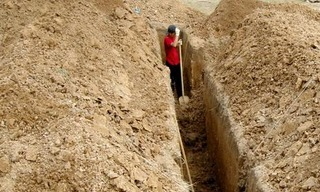 Копка траншей для фундамента от 941 руб. | 2Землекопа-Кль в Кольчугино