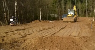 Отсыпка песком Кольчугино, цена от 210 руб.