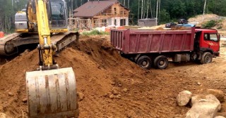 Засыпка участка Кольчугино, цена от 210 руб.